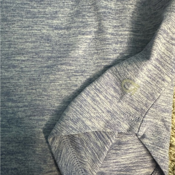 GapFit Brushed Tech Jersey Knot-Hem Tank Top Purple Small athletic gopcore lilac - Picture 8 of 12